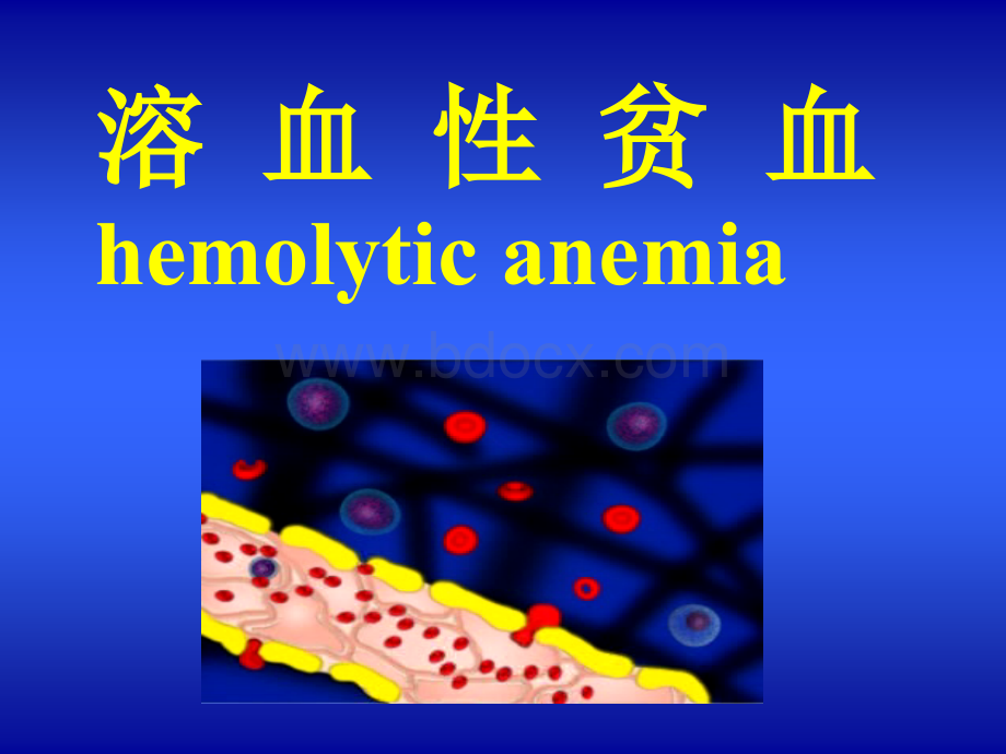 溶血性贫血PPT课件下载推荐.ppt_第1页