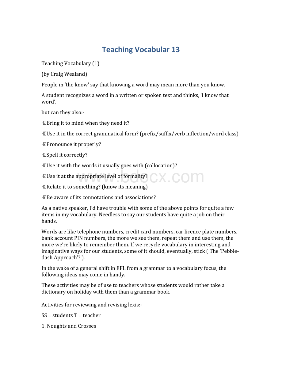 Teaching Vocabular 13.docx_第1页