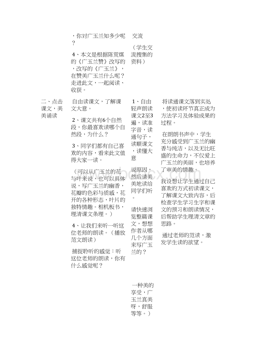 苏教版语文六年级下册第六单元 教学案鲍集中心小学Word文档格式.docx_第2页