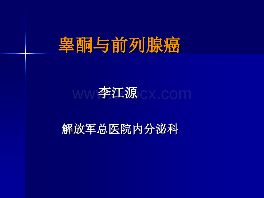 睾酮与前列腺癌PPT推荐.ppt_第1页