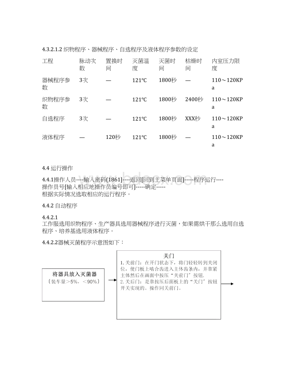 脉动真空灭菌器标准操作规程.docx_第3页