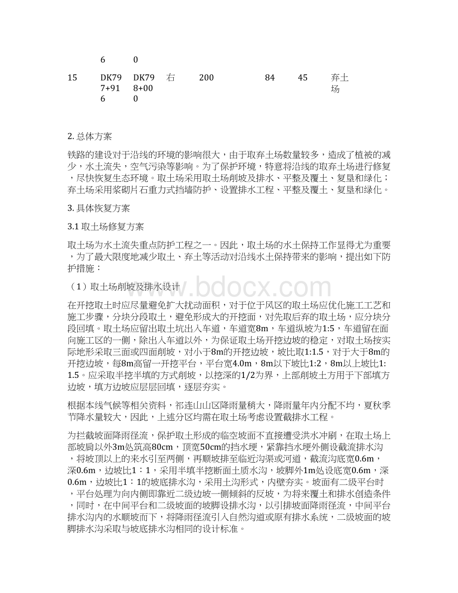 取弃土场修复方案Word文档下载推荐.docx_第3页