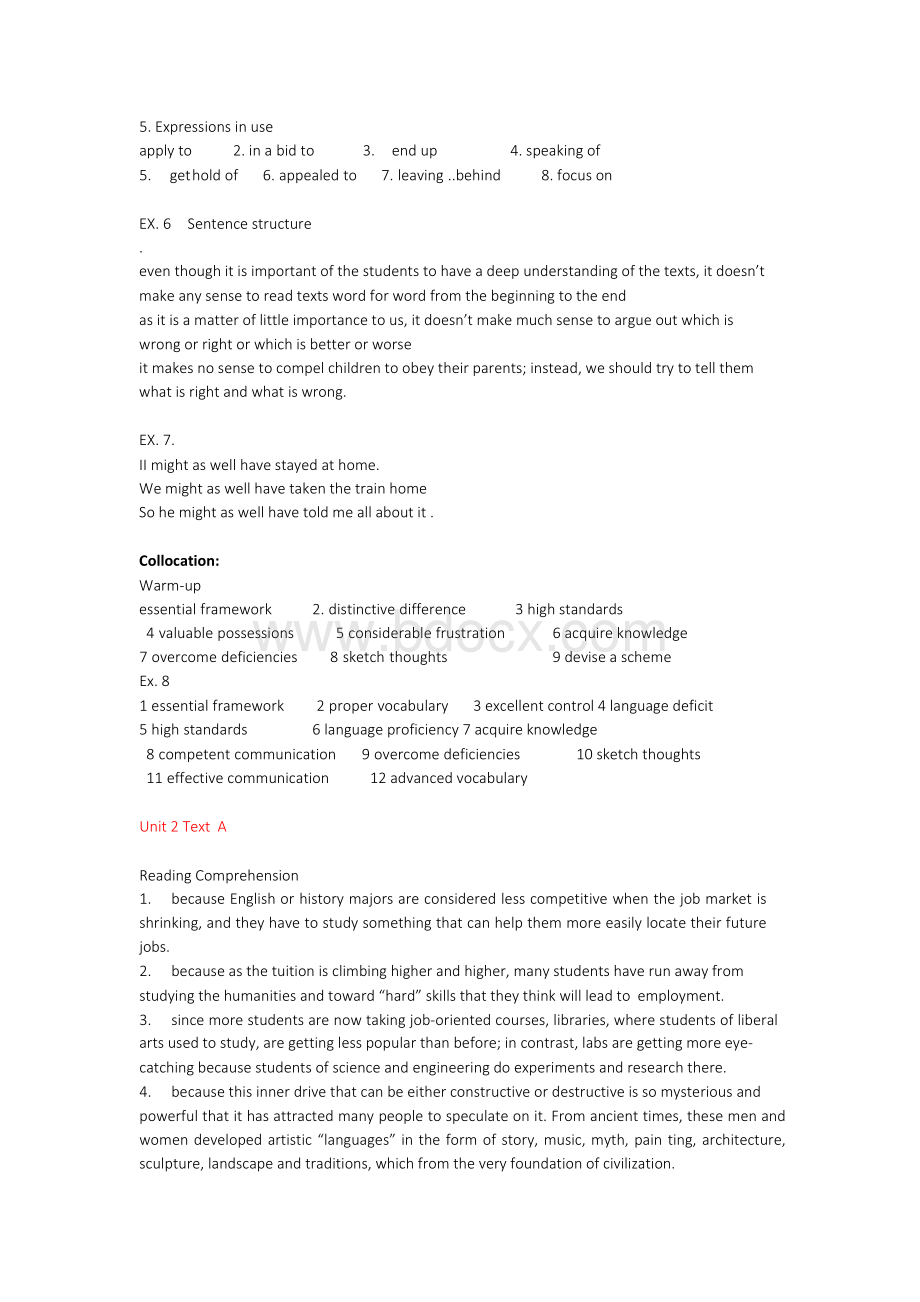 新视野大学英语(第三版)读写教程2全册答案.docx_第3页