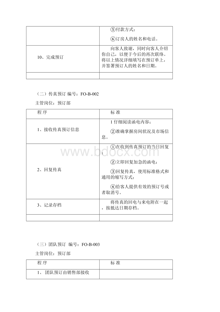 客房预订工作程序与标准.docx_第3页