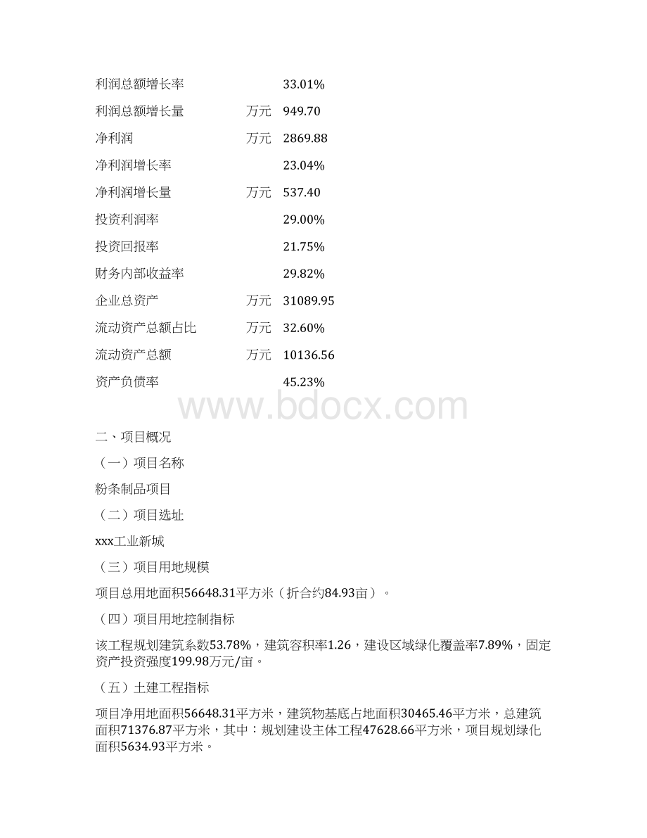 粉条制品项目可行性研究报告.docx_第3页