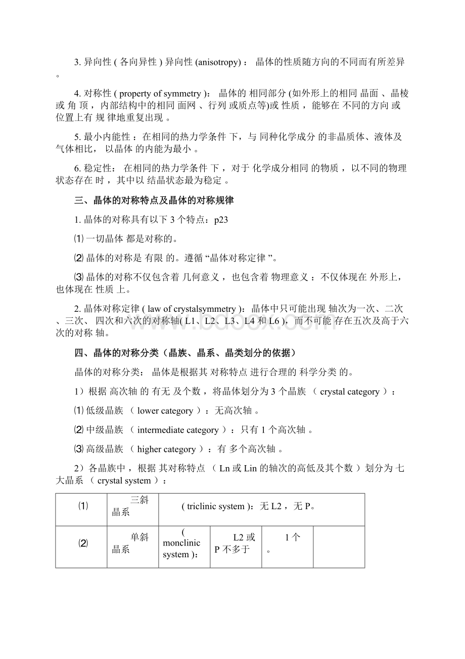 结晶学与矿物学复习要点.docx_第2页