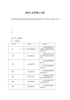 桩间土支护施工方案Word文件下载.docx