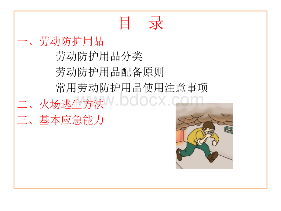 劳动防护用品及逃生急救讲座.pptx_第2页