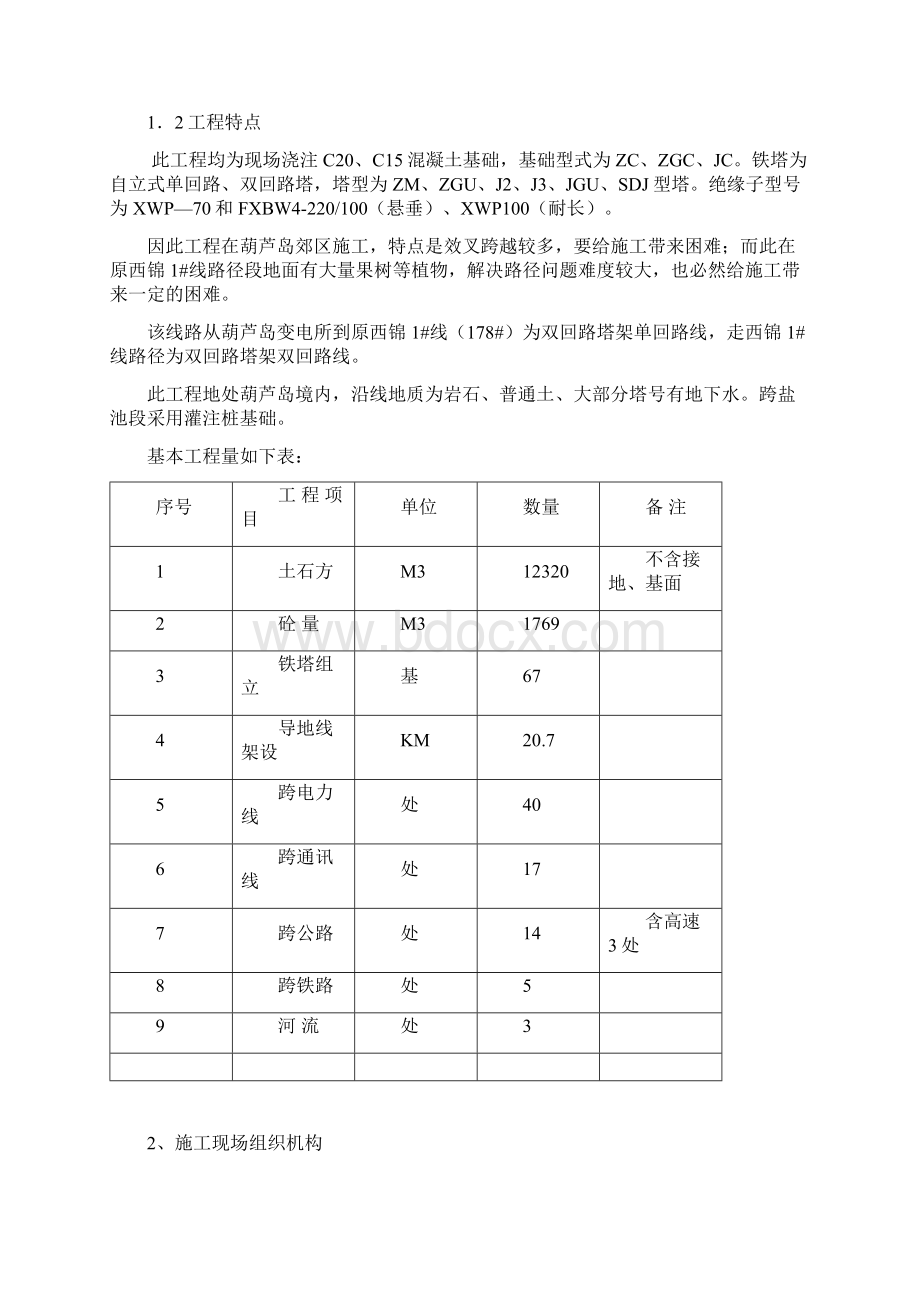 22KV线路施工设计Word文件下载.docx_第3页