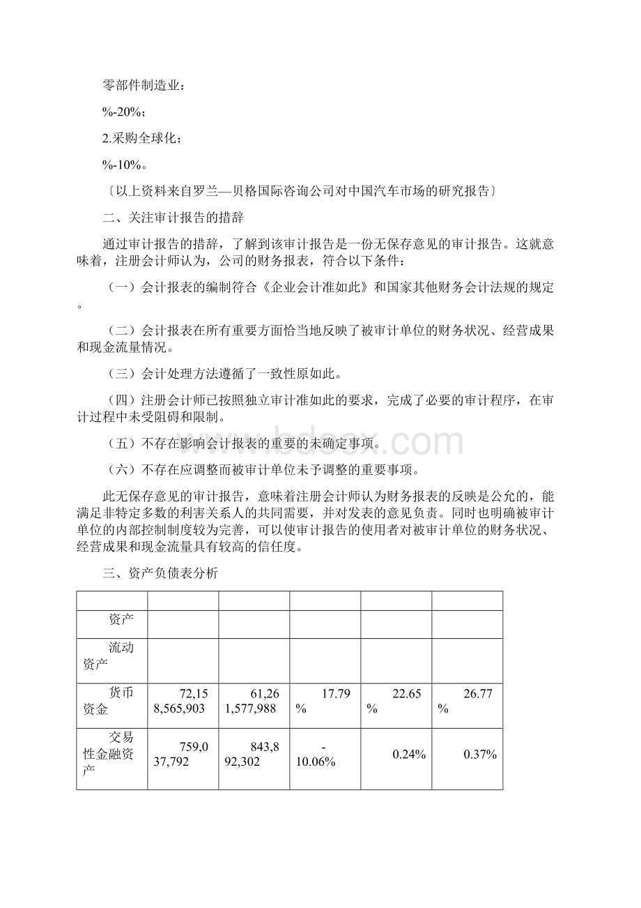 上汽集团财务报表分析报告36993.docx_第3页