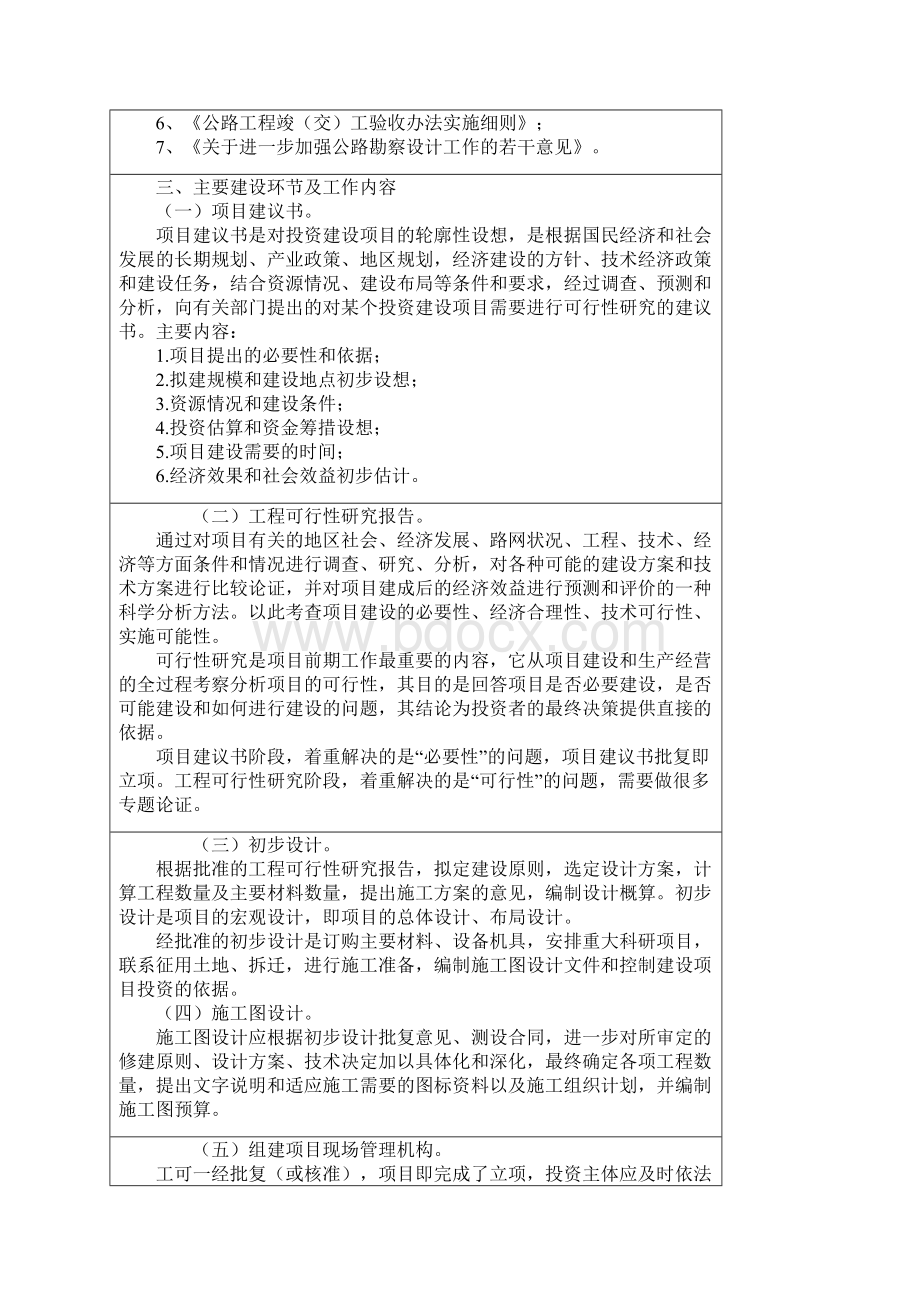 公路建设项目基本建设程序Word格式.docx_第2页