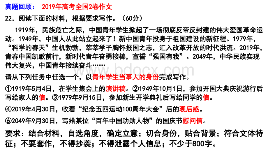 高考语文发言稿写作专题课件(共33张PPT)PPT资料.pptx_第2页