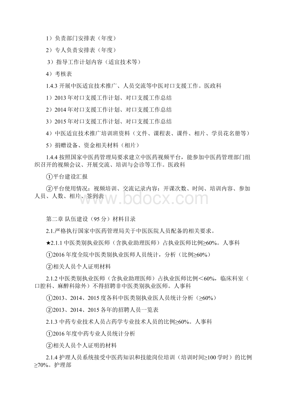 二级中医医院评审细则版细则解读含工作分科课件.docx_第3页