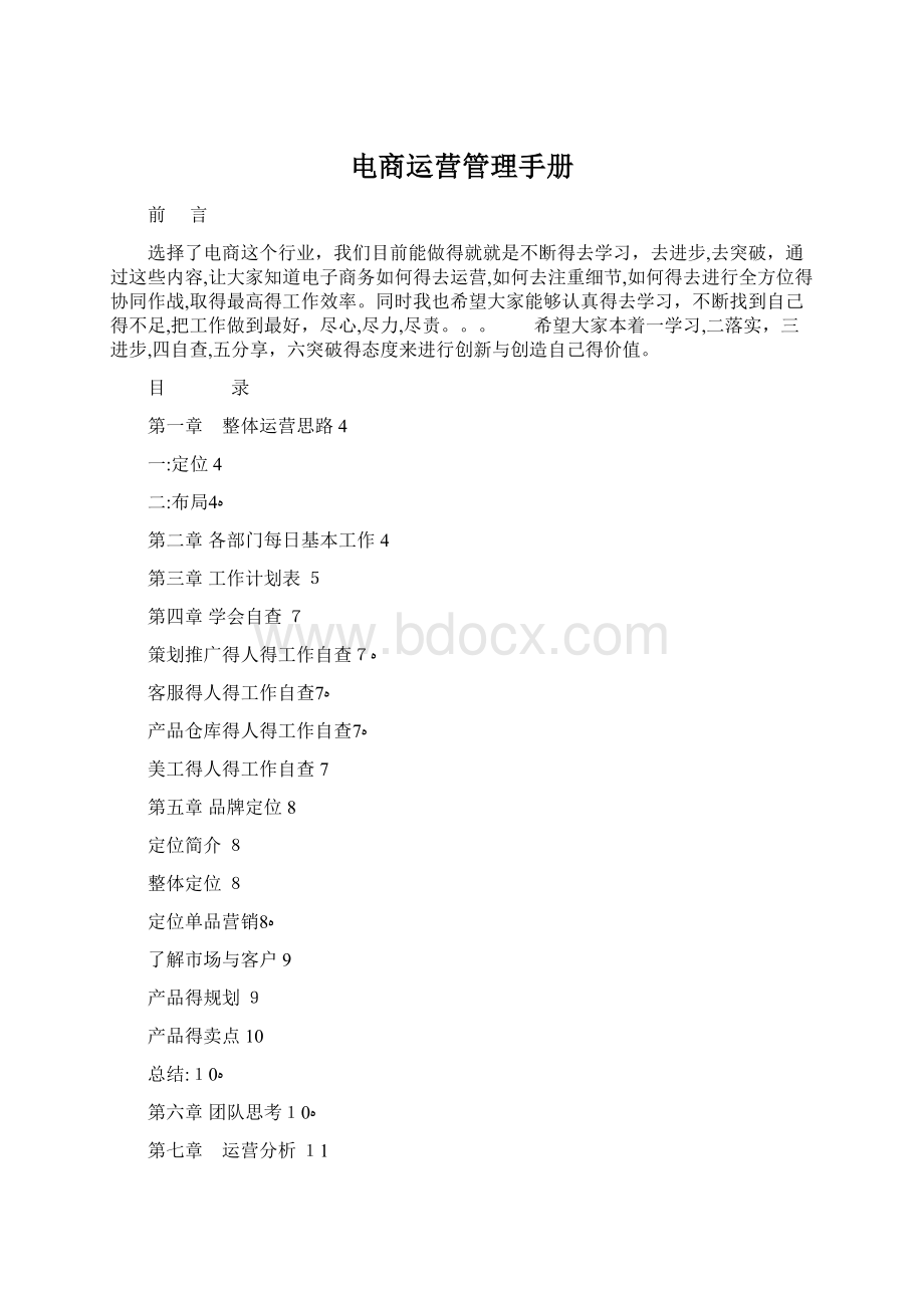 电商运营管理手册Word文件下载.docx