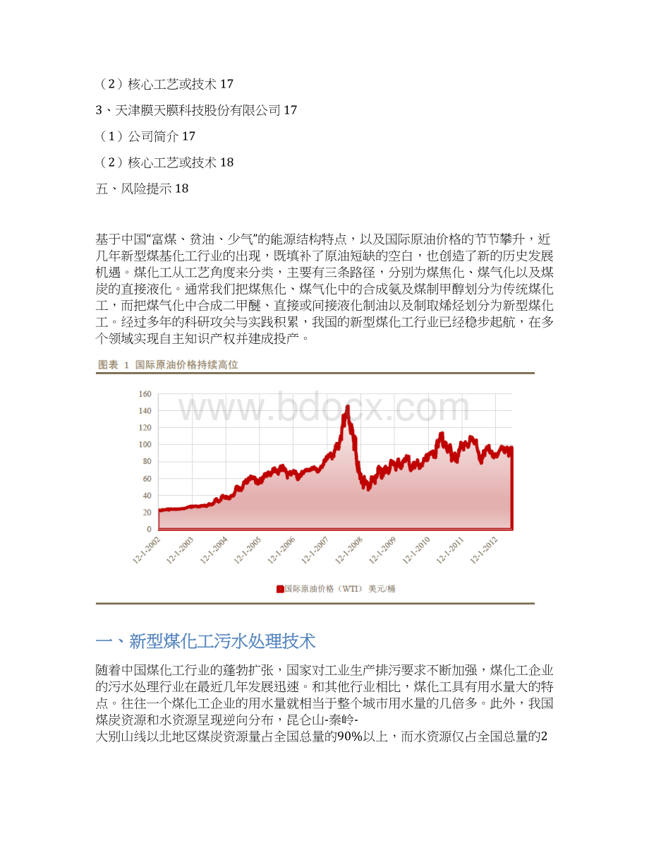 新型煤化工污水处理行业分析报告.docx_第2页