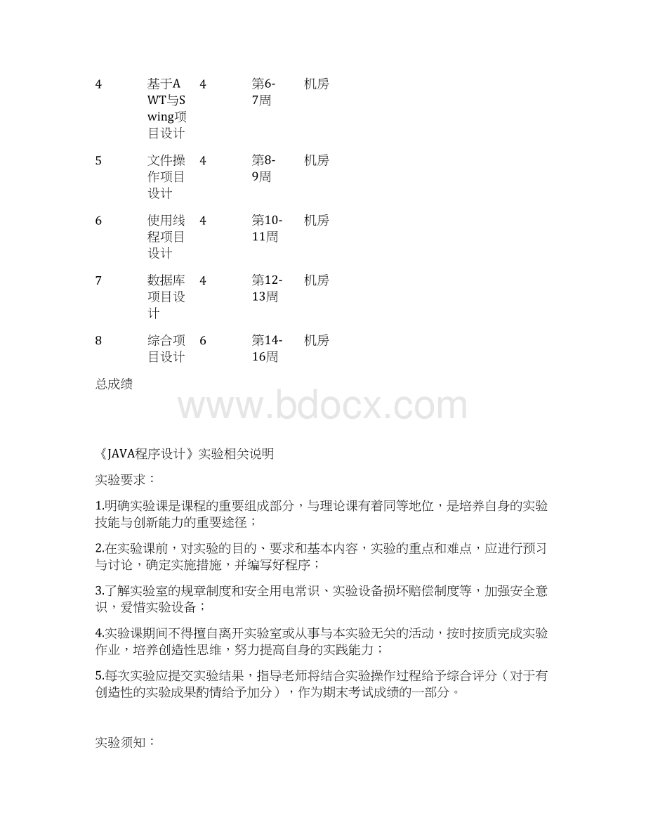 《JAVA程序设计》实验报告Word文件下载.docx_第2页