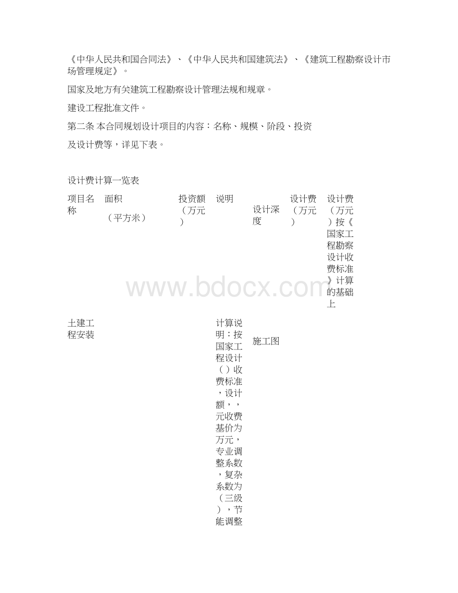 工程改造设计合同范本.docx_第2页