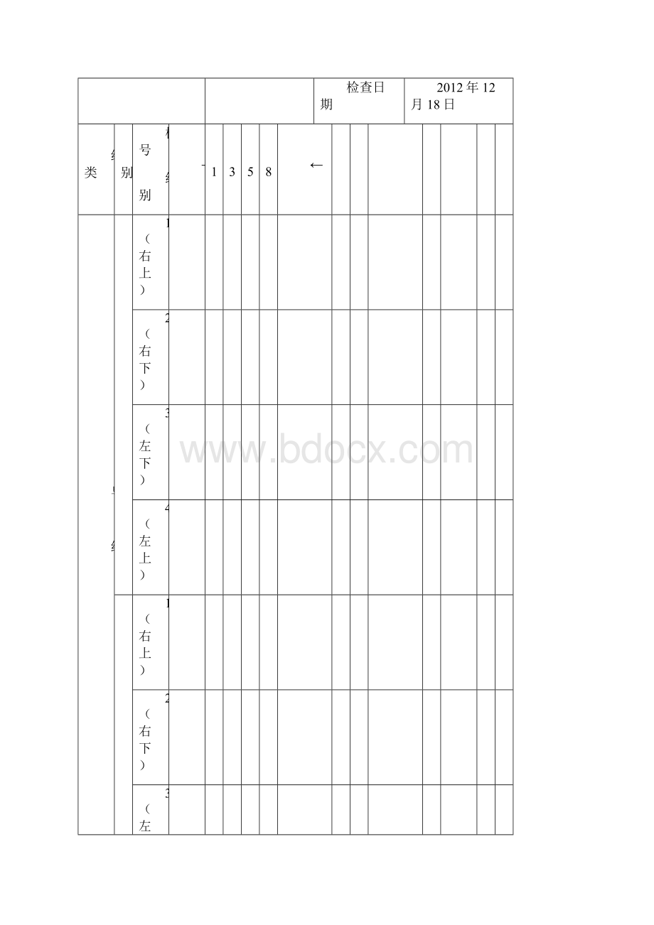 导线展放施工检查及评记录表.docx_第2页