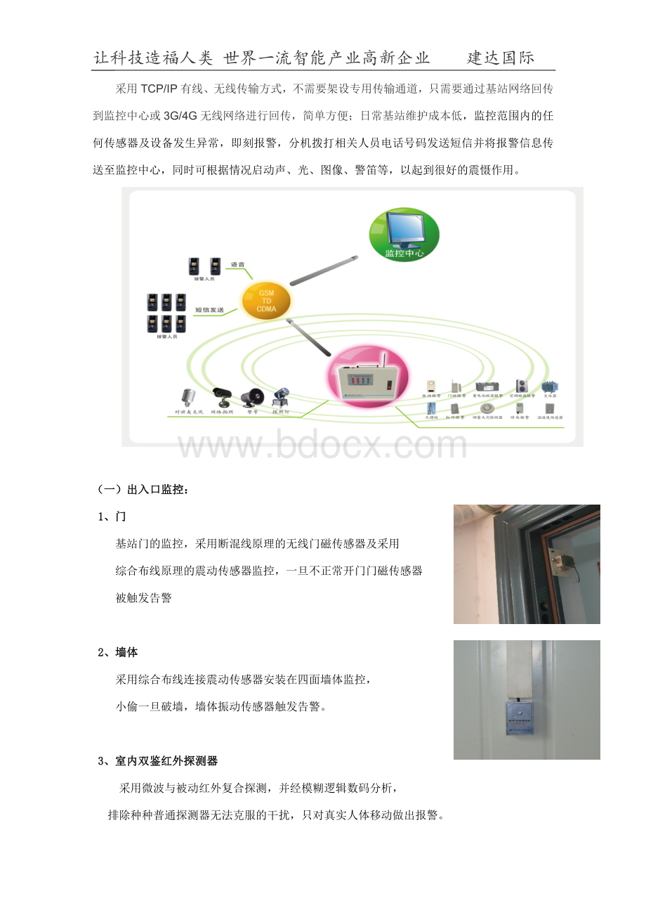 通信基站安防监控系统解决方案文档格式.doc_第2页