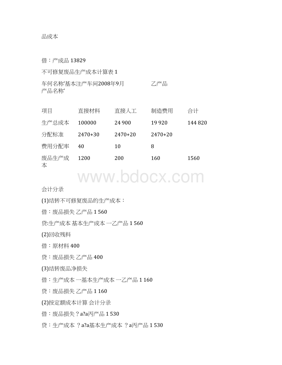 成本会计整理期末考试重点.docx_第3页