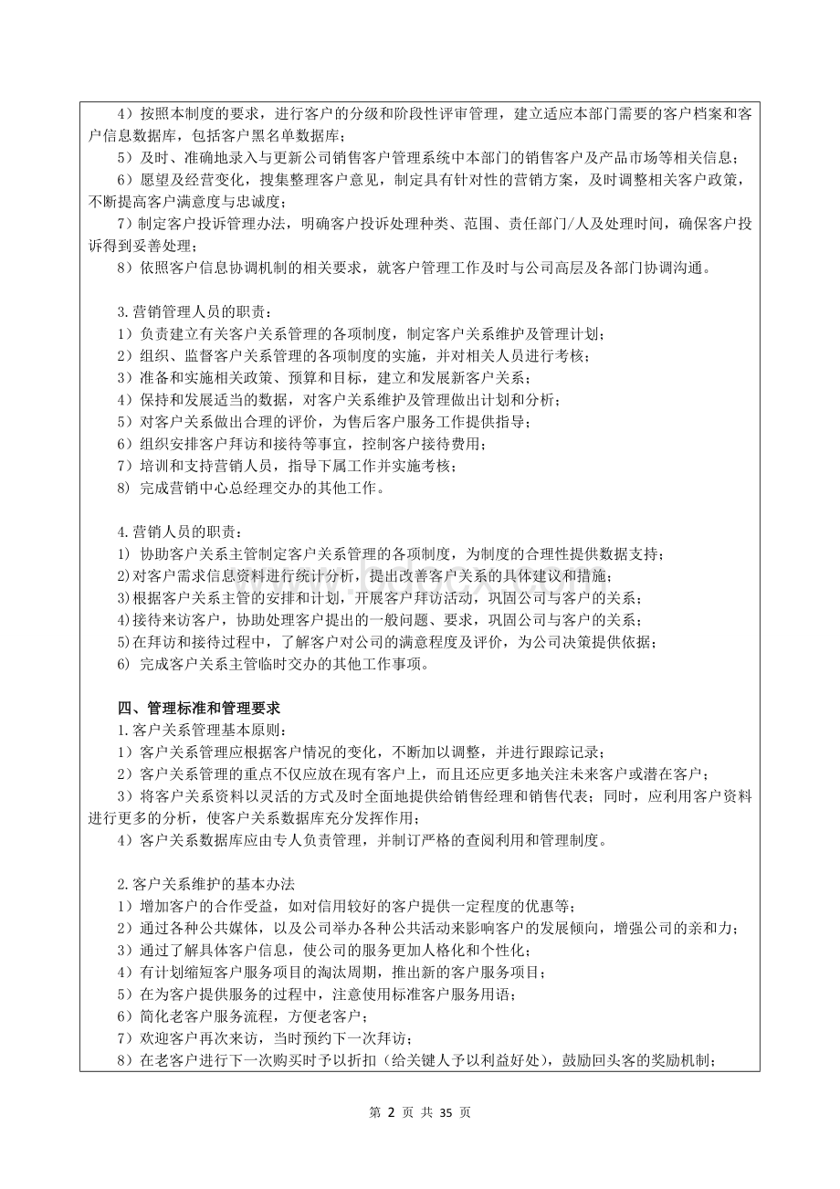 公司ZD051-客户关系管理制度+文档格式.doc_第2页