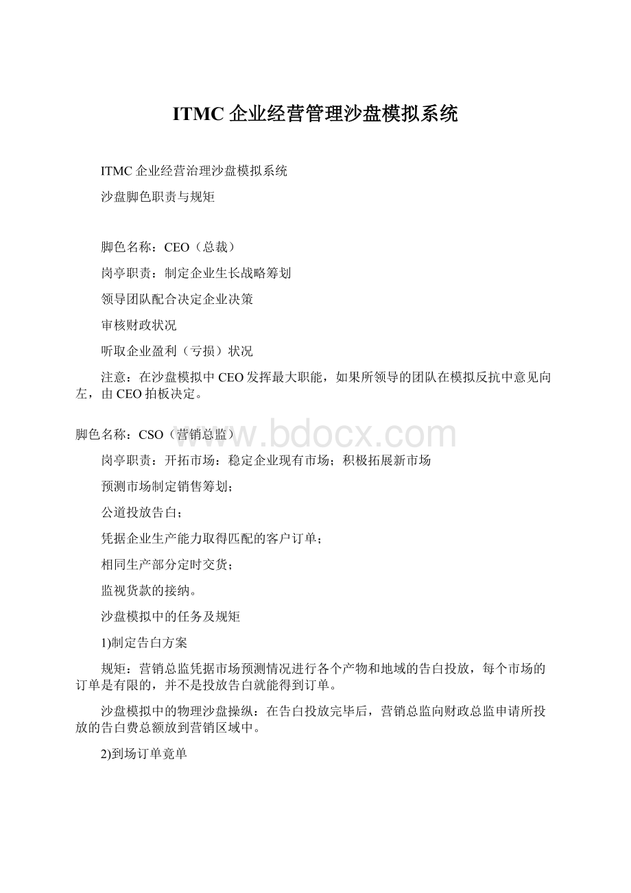 ITMC企业经营管理沙盘模拟系统.docx_第1页