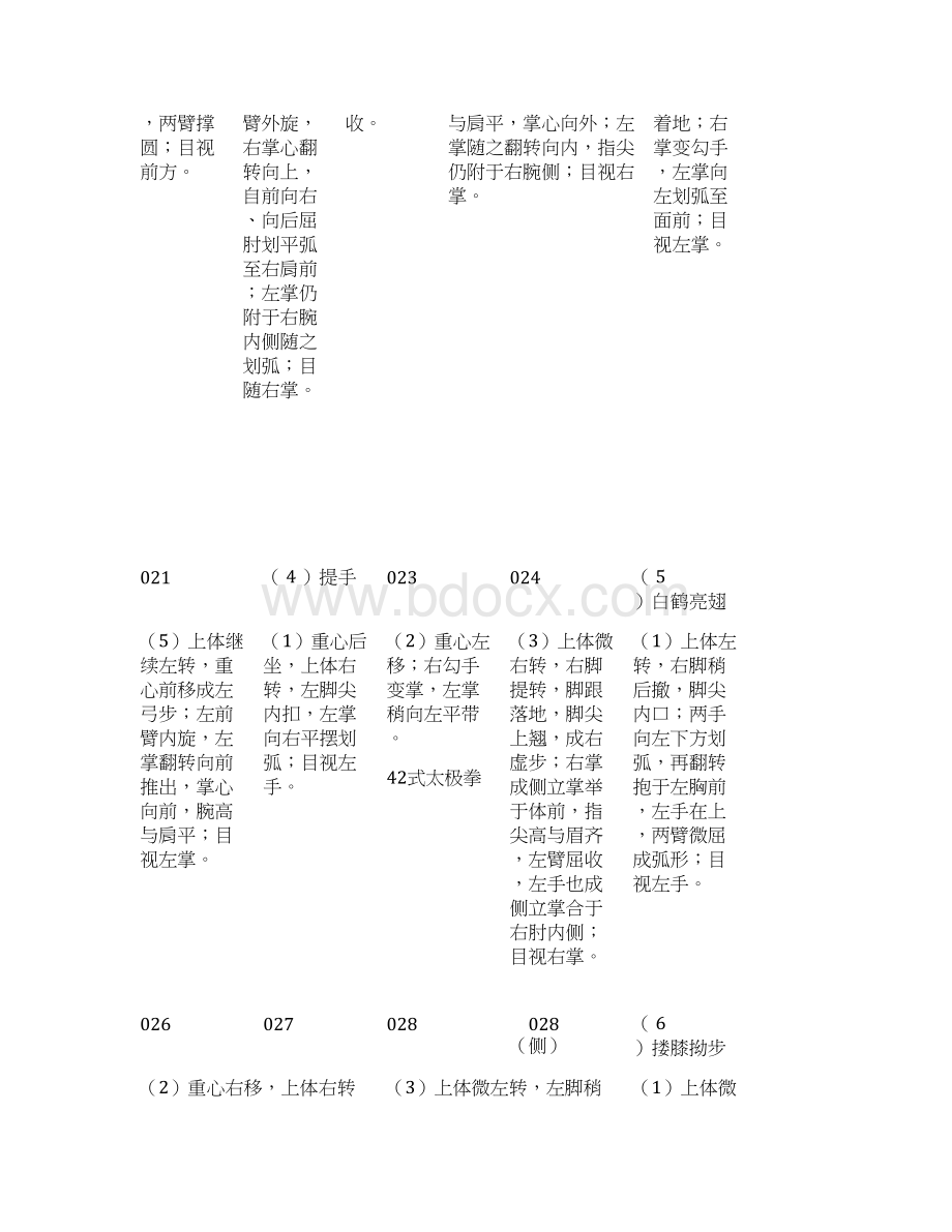 42式太极拳图解教程32688Word文档格式.docx_第3页