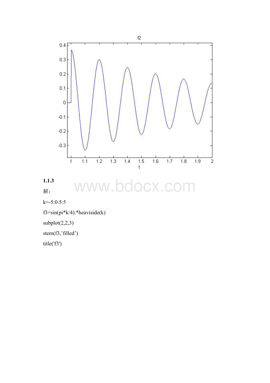 成都理工大学信号与系统实验报告资料.docx_第3页