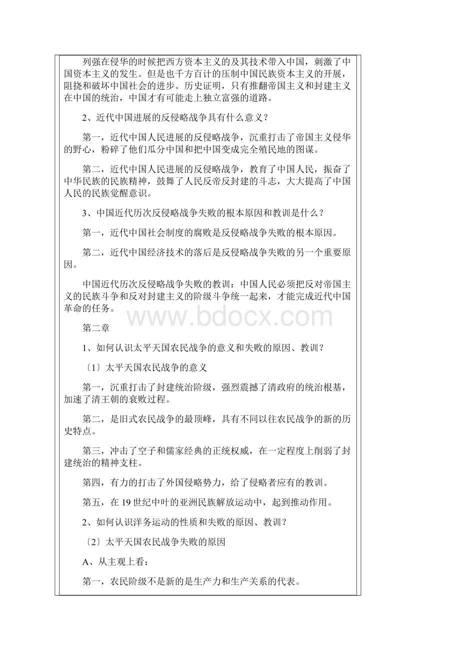 中国近代史纲要论述题及答案Word文档格式.docx_第3页