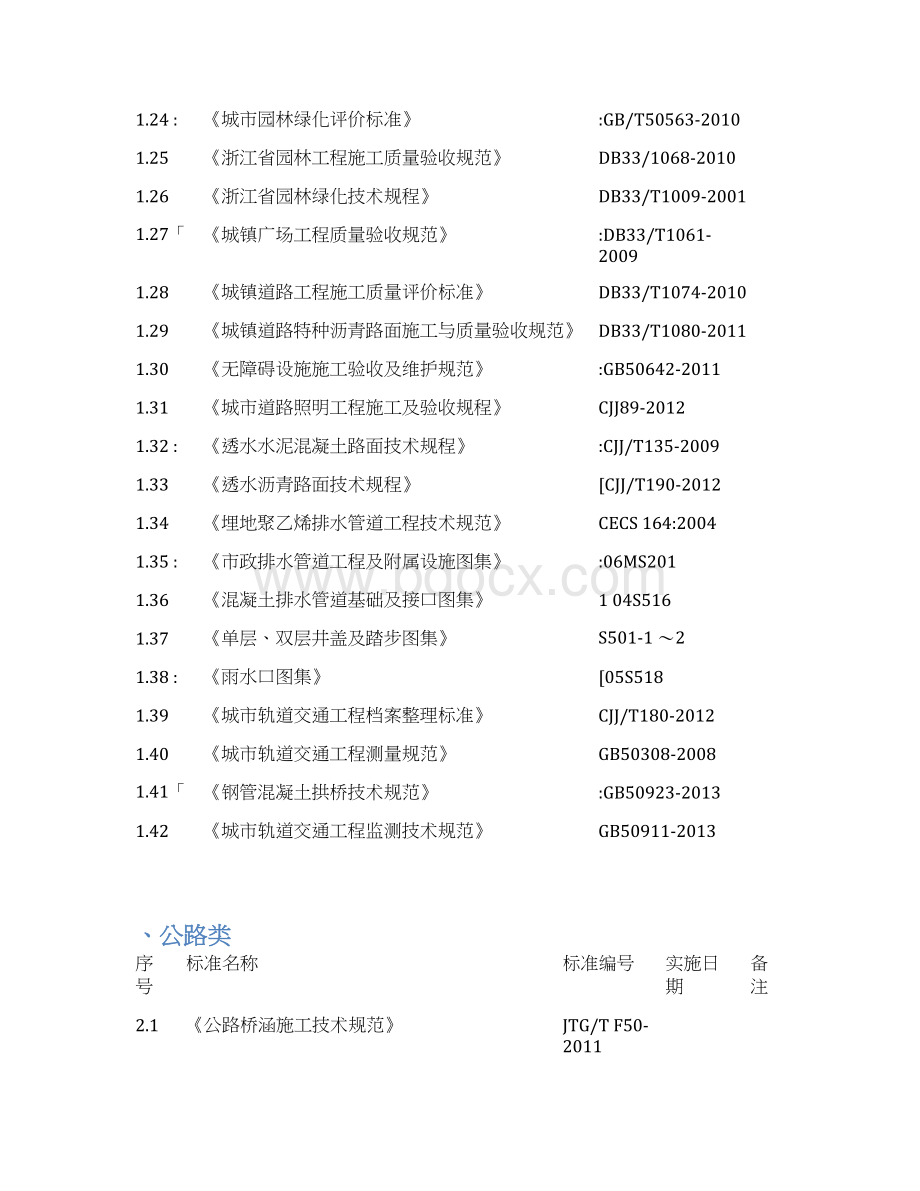 现行主要规范汇总.docx_第3页