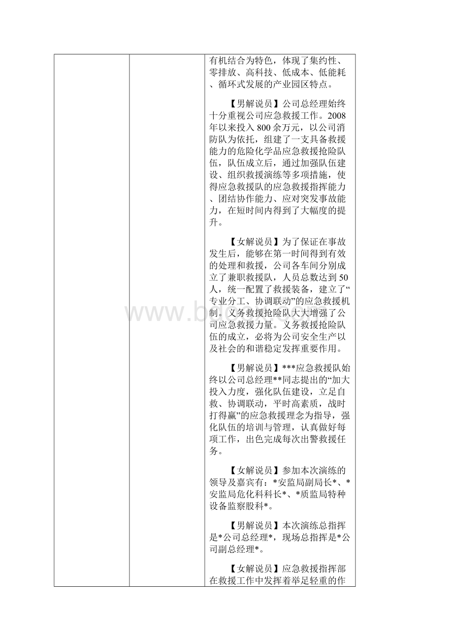 二甲醚泄露演练方案Word文档下载推荐.docx_第2页