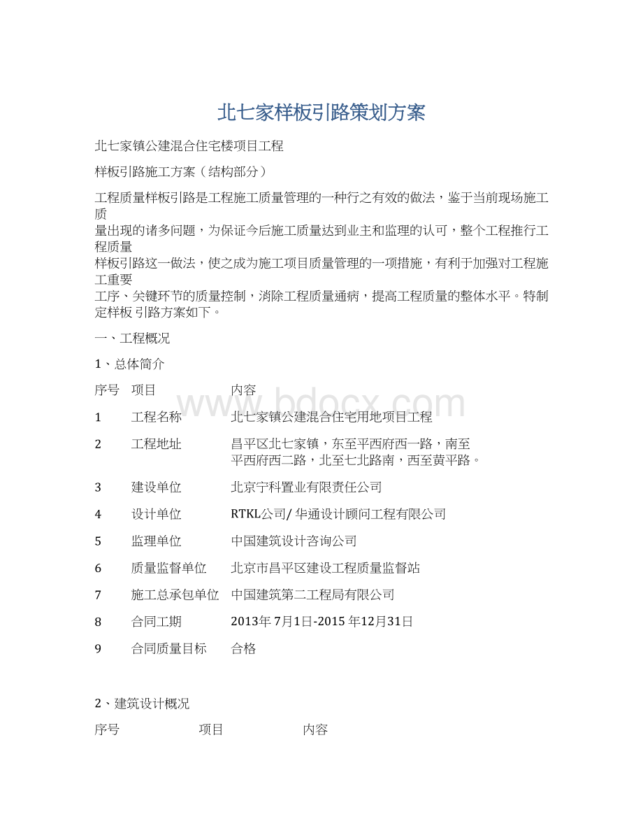 北七家样板引路策划方案Word格式.docx_第1页