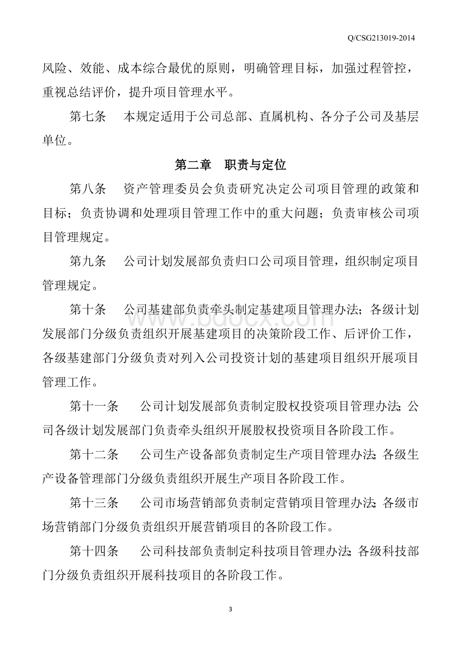 NW-GC-88中国南方电网有限责任公司项目管理规定文档格式.doc_第3页