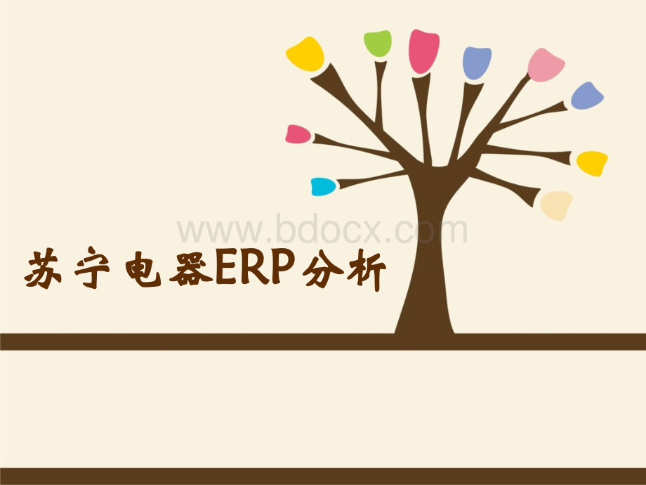 苏宁电器ERP分析.ppt_第1页