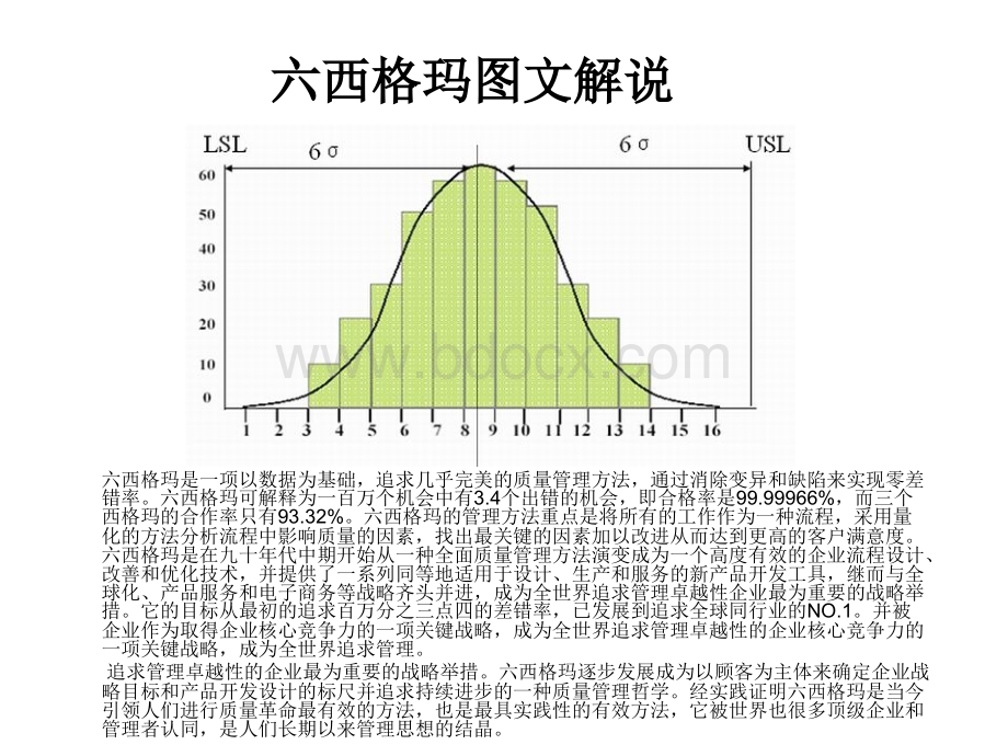 六西格玛图文解说连载.ppt