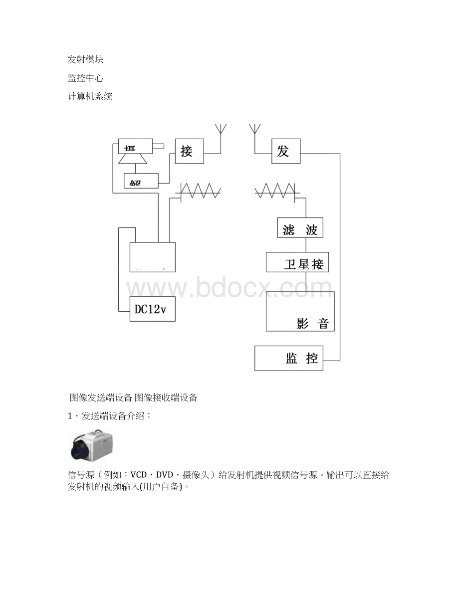 无线微波图象传输系统文档格式.docx_第3页