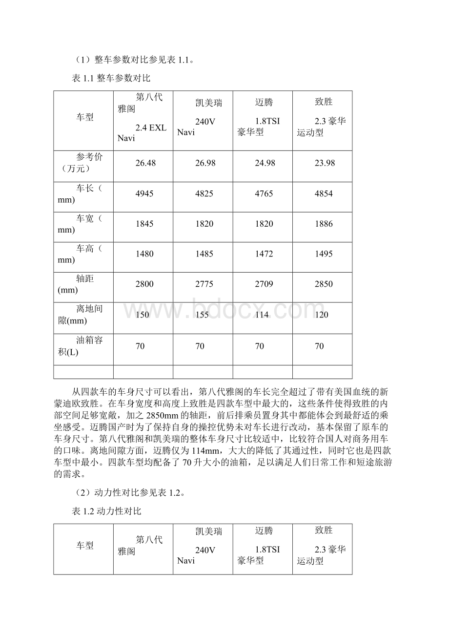 本田雅阁汽车维护与保养分析.docx_第3页