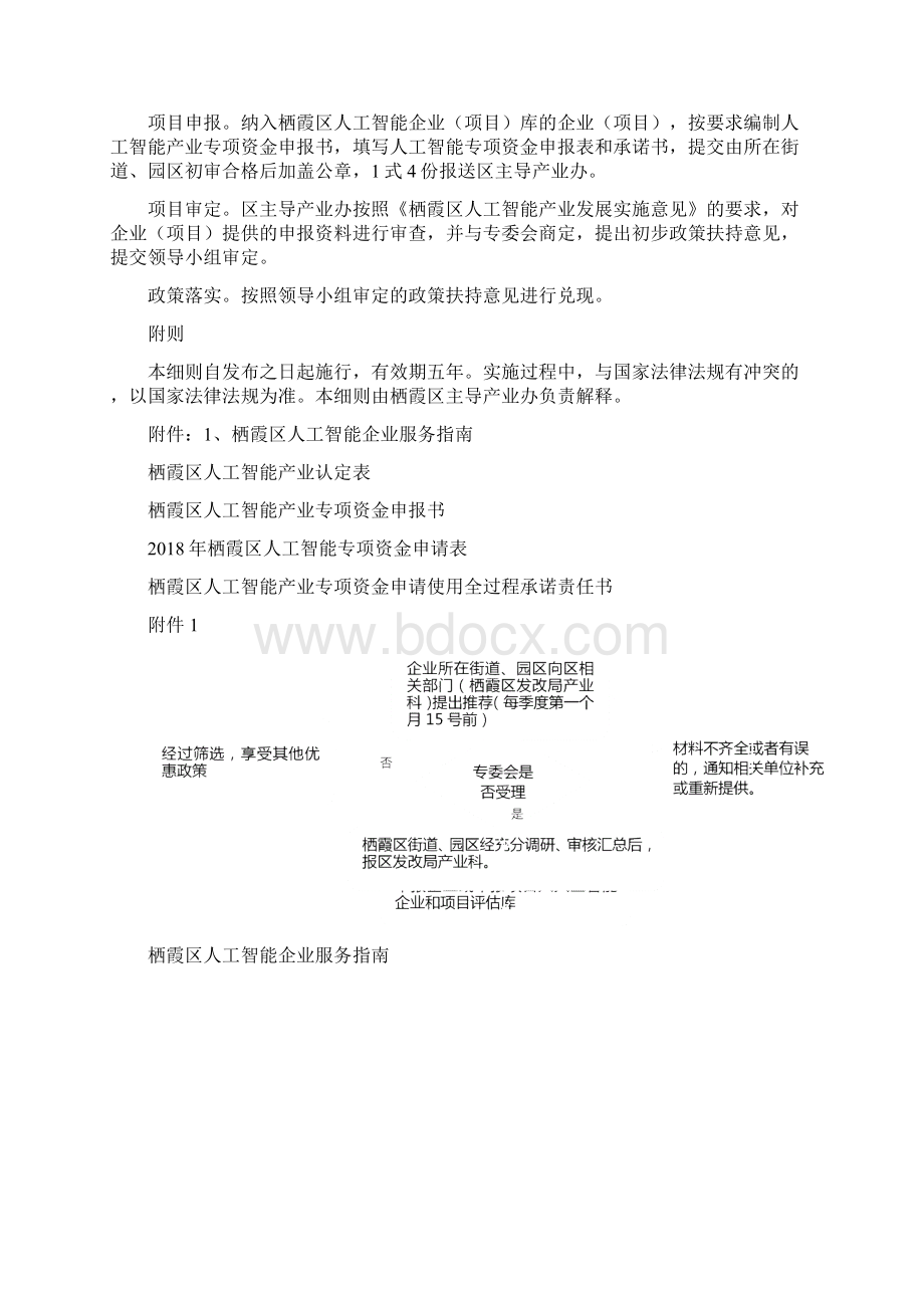 栖霞区人工智能产业扶持政策实施细则Word文档格式.docx_第3页