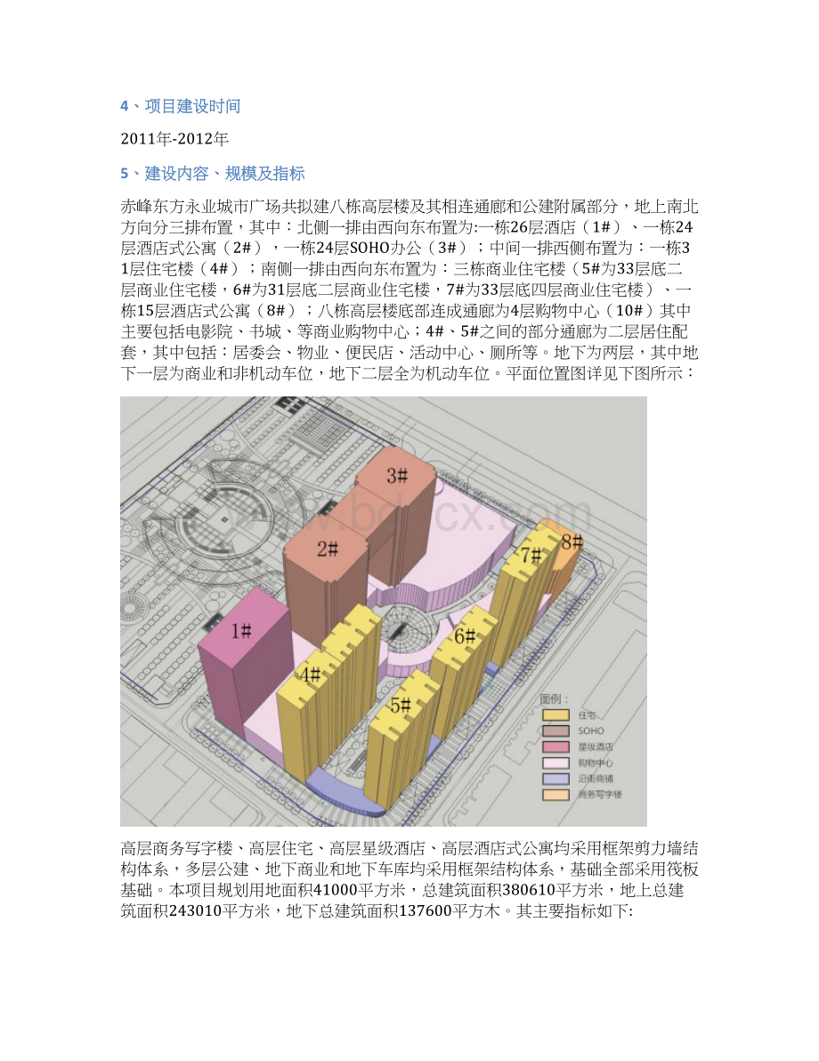 东方永业城市广场节能评估报告书.docx_第3页