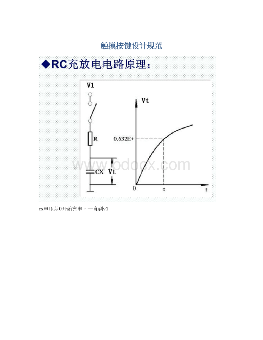 触摸按键设计规范.docx