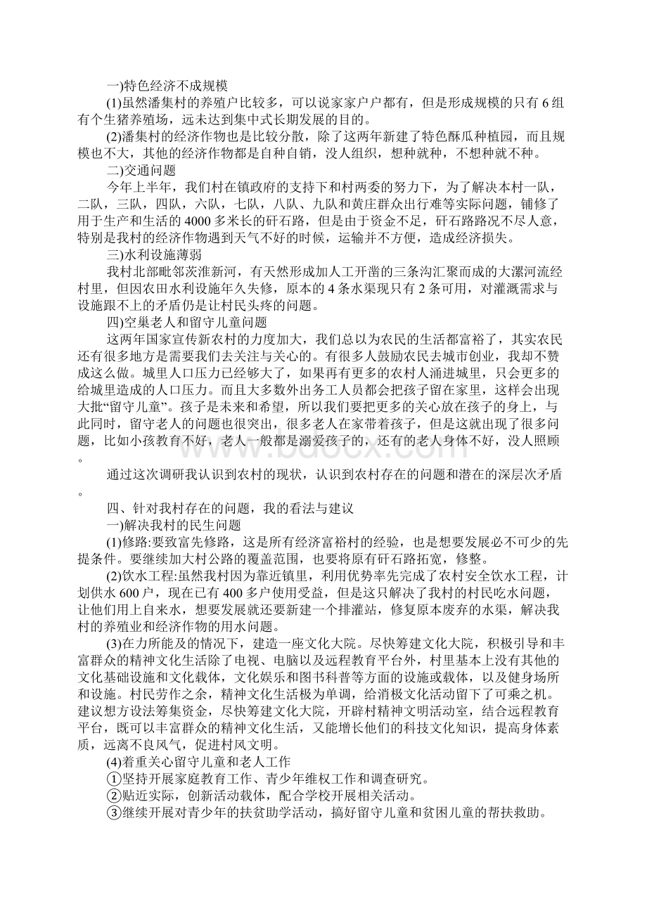 XX年关于大学生村官调研报告Word文档格式.docx_第2页