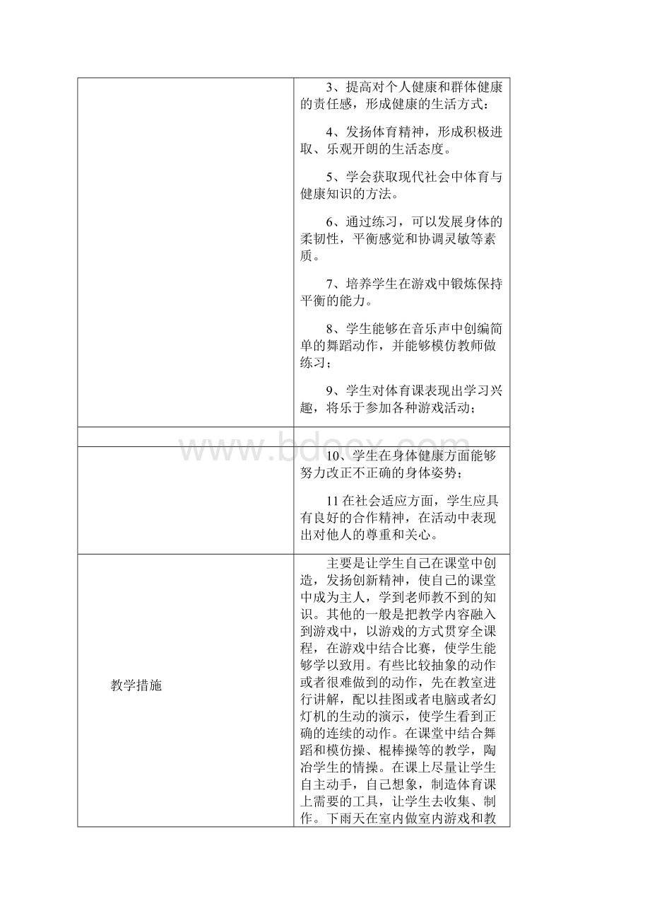 小学三年级上册体育教案全册.docx_第2页