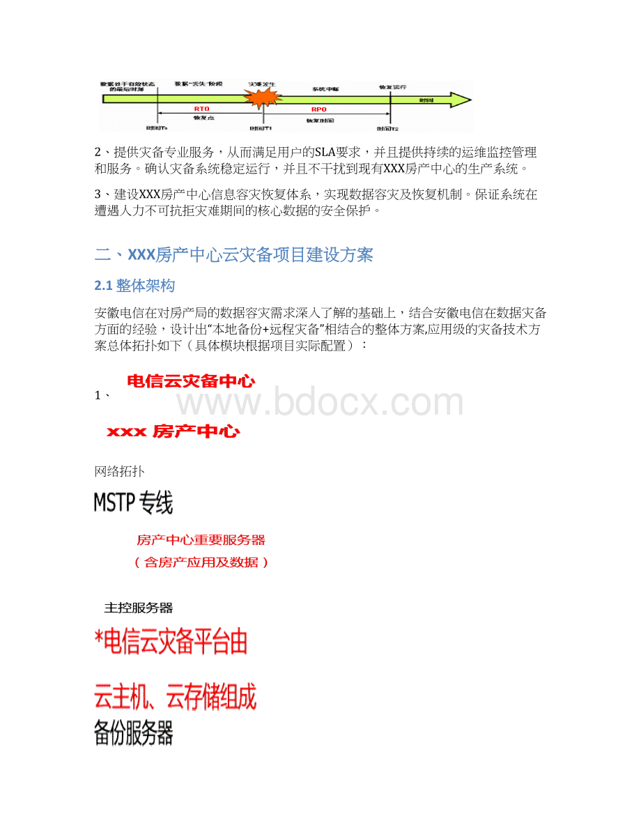 2 XXX房管中心异地灾备项目解决方案01Word格式文档下载.docx_第2页