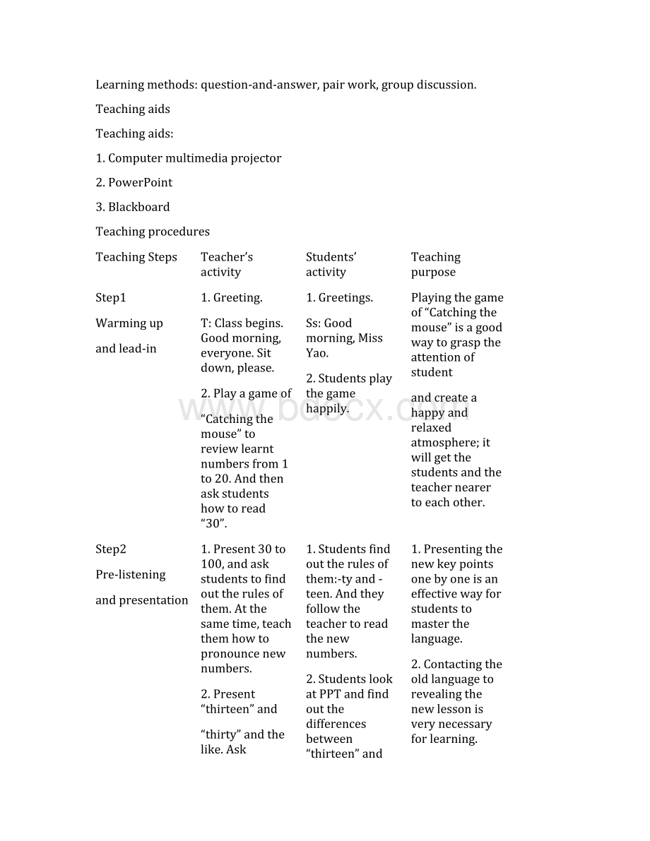 最新科普仁爱版英语七年级上册Unit4 Topic1 SectionA市级优质课教案全英式教案Word格式.docx_第3页