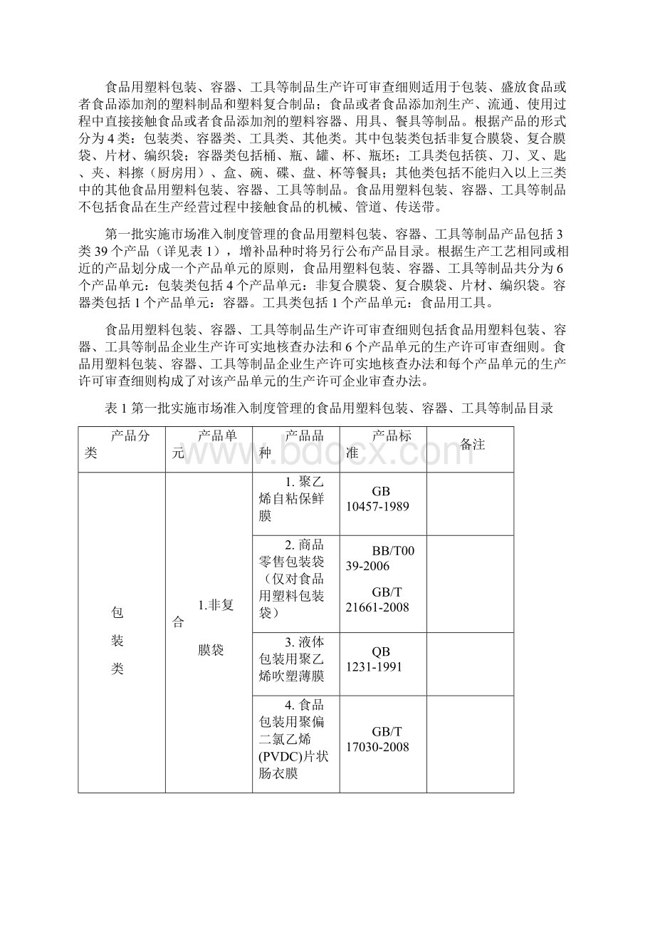 食品包装食品用塑料包装容器工具等制品审查细则Word文档下载推荐.docx_第2页