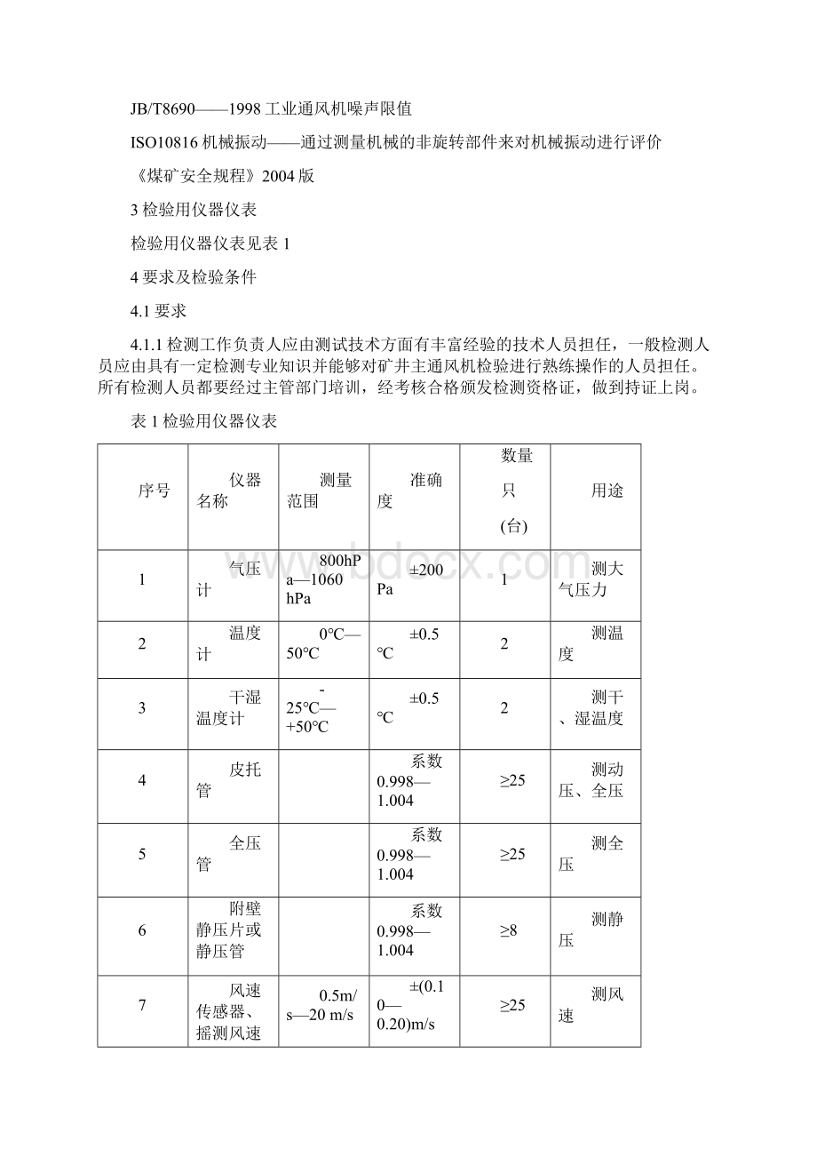 AQ1011煤矿在用主通风机系统安全检测检验规范38页精选文档Word文档下载推荐.docx_第3页