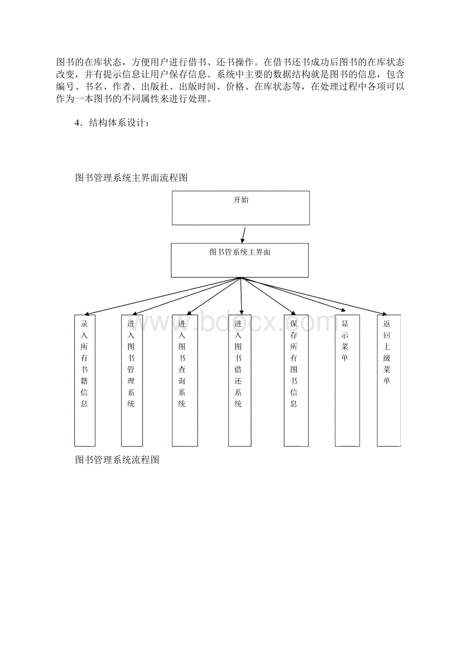 C语言课程设计图书管理系统课程设计报告.docx_第3页