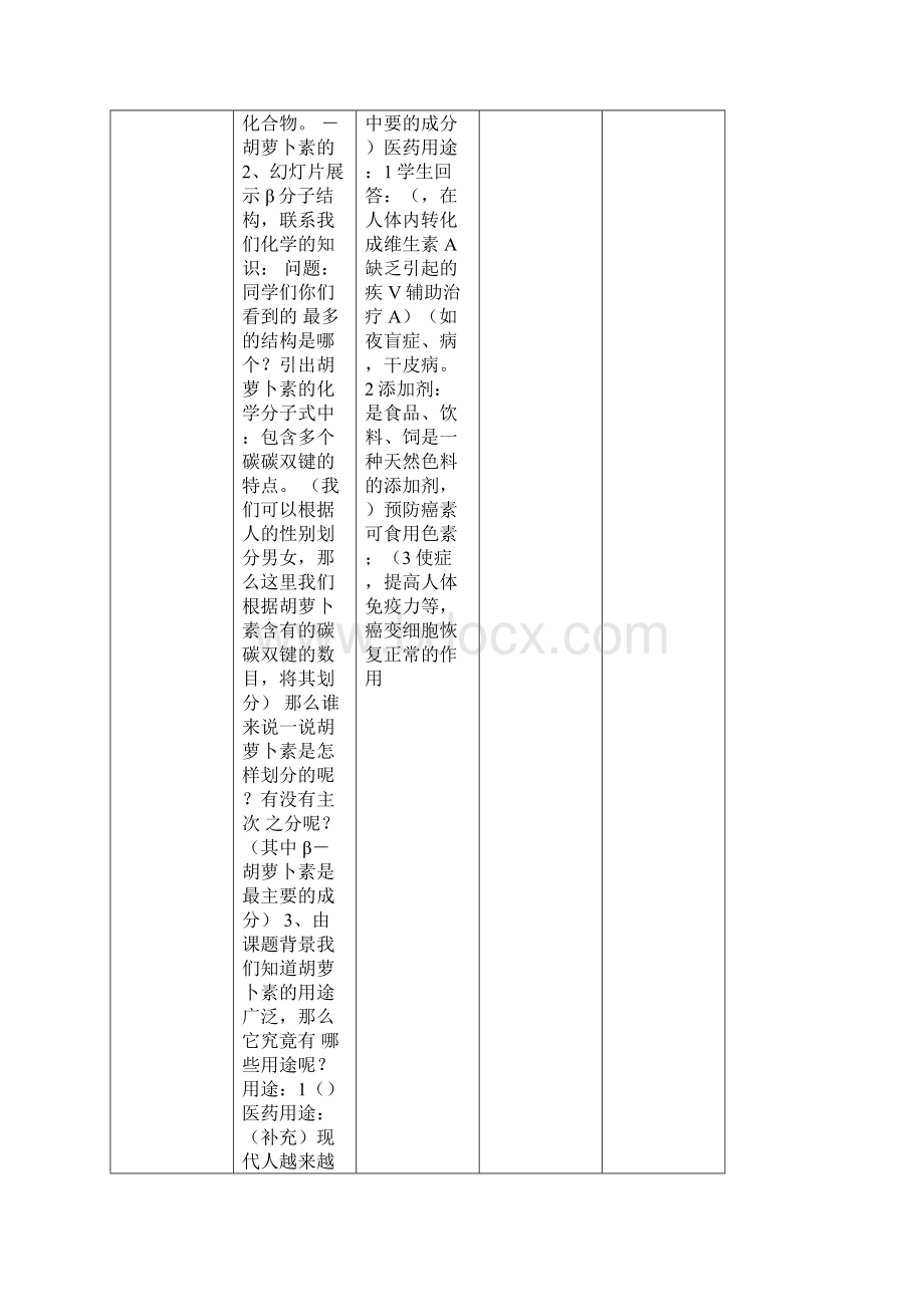 胡萝卜素的提取教学设计87Word文档格式.docx_第3页