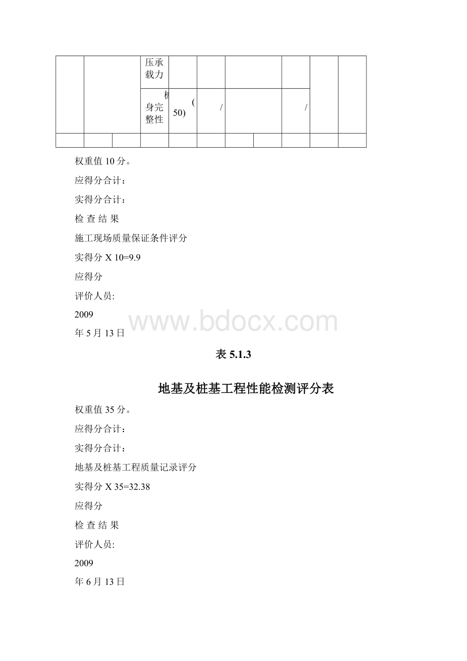 《建筑工程施工质量评价标准》表格.docx_第3页