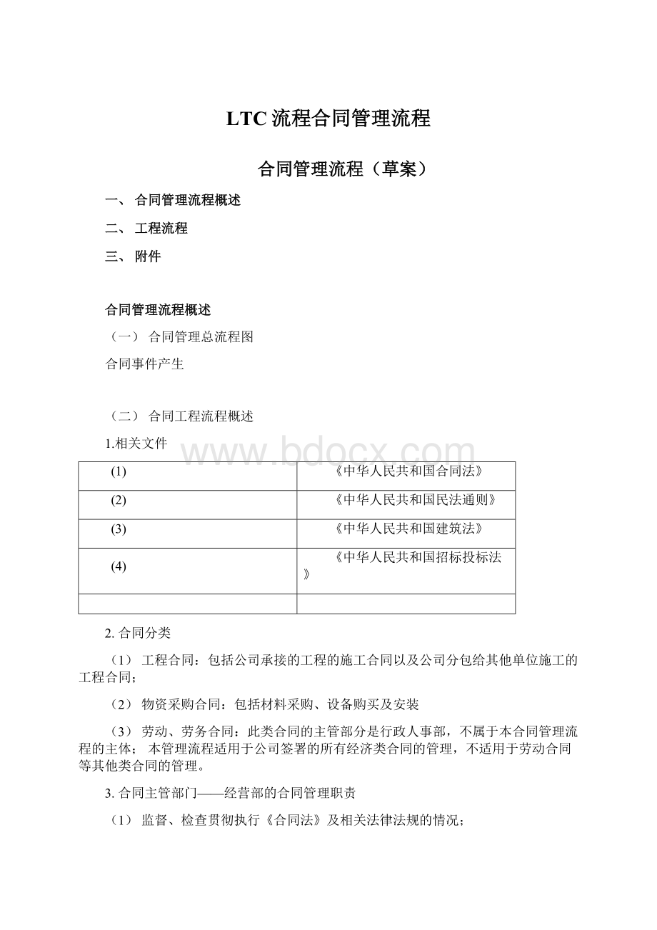 LTC流程合同管理流程Word格式.docx_第1页